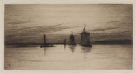 KG 08937
<br/>
De Maas, gezien van het balkon van Bellevue te Dordrecht
<br/>
<em>Storm van 's-Gravesande, Carel Nicolaas (1841-1924)</em>
